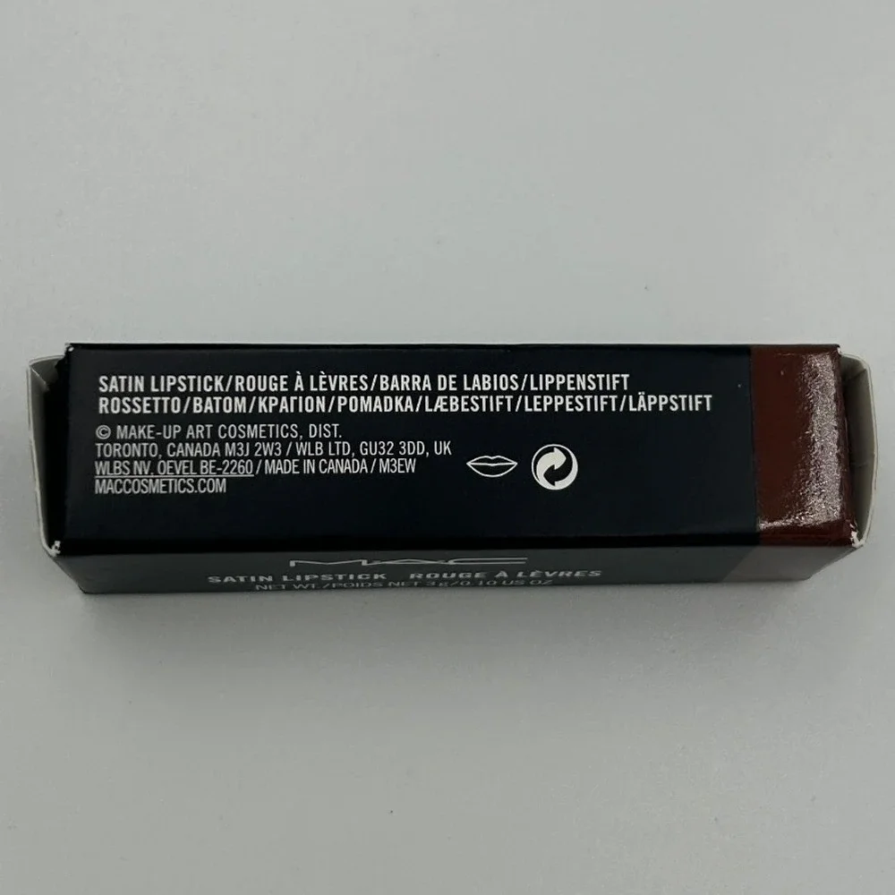 MAC Satin Lipstick Womens Photo 817 0.10oz , New Full Size with Box